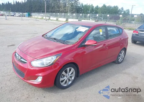 2013 Hyundai Accent Se from USA, damaged, VIN KMHCU5AE2DU092294